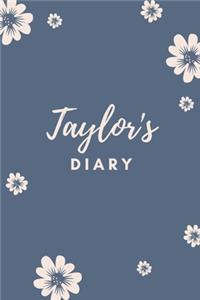 Taylor's Diary