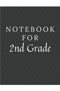 Notebook For 2nd Grade