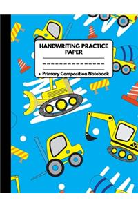 Handwriting Practice Paper Notebook Primary Composition Notebook