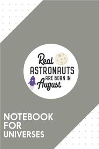 Notebook for Universes