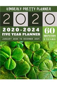 5 year planner 2020-2024