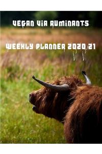 Vegan Via Ruminants Weekly Planner 2020/21