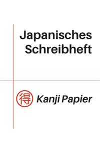 Japanisches Schreibheft Kanji Papier