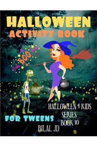 Halloween Activity Book for Tweens