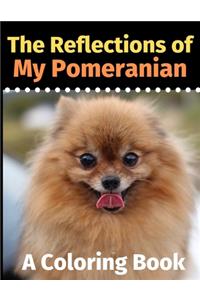 Reflections of My Pomeranian: A Coloring Book
