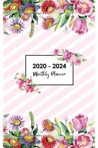 2020-2024 Monthly Planner
