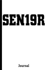Black Senior 2019 Sen19r Journal
