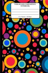 Wide Ruled Composition Notebook 6