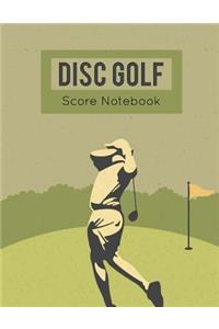 Disc Golf Score Notebook