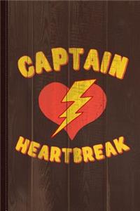 Captain Heartbreak Journal Notebook