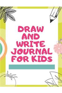 Draw and Write Journal for Kids