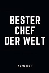 Bester Chef Der Welt Notizbuch