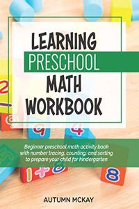 Learning Preschool Math Workbook