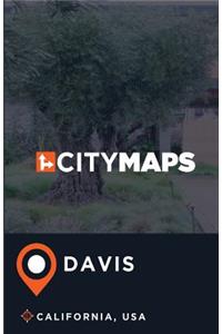 City Maps Davis California, USA