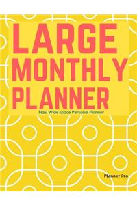 Nasi Large Monthly Planner