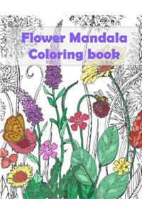 Flower Mandala Coloring Book
