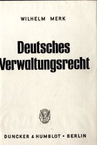Deutsches Verwaltungsrecht
