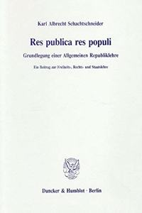 Res Publica Res Populi