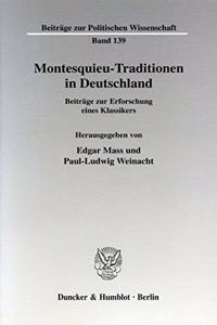 Montesquieu-Traditionen in Deutschland