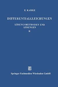 Differentialgleichungen Losungsmethoden Und Losungen