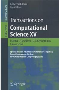 Transactions on Computational Science XV