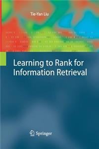 Learning to Rank for Information Retrieval