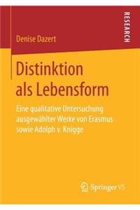 Distinktion ALS Lebensform