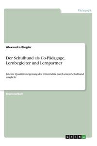 Schulhund als Co-Pädagoge, Lernbegleiter und Lernpartner