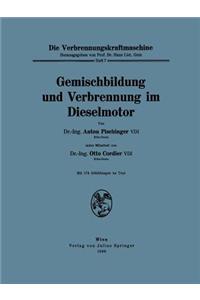 Gemischbildung Und Verbrennung Im Dieselmotor