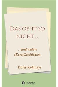 Das geht so nicht...