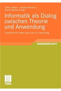 Informatik ALS Dialog Zwischen Theorie Und Anwendung