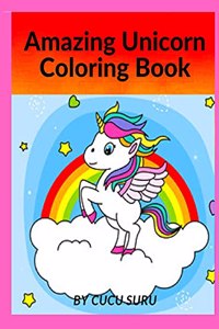 Amazing Unicorn Coloring Book