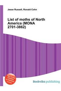 List of Moths of North America (Mona 2701-3862)