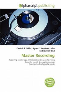 Master Recording