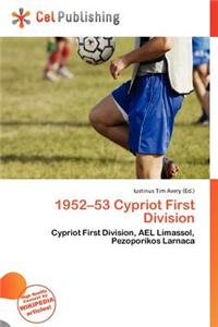 1952-53 Cypriot First Division