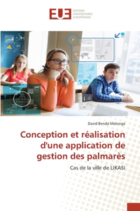 Conception et réalisation d'une application de gestion des palmarès