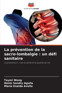 prévention de la sacro-lombalgie