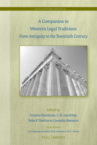 Companion to Western Legal Traditions