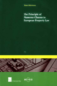 Principle of Numerus Clausus in European Property Law