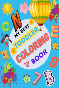 My Best Toddler Coloring Book