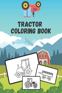 Tractor Coloring Book