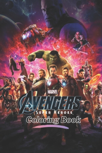 Marvel The Avengers Super Heroes Coloring Book