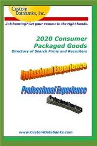2020 Consumer Packaged Goods Directory of Search Firms and Recruiters