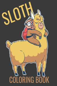 Sloth Coloring Book