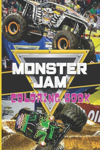 Monster Jam Coloring Book