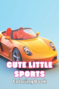 Cute Little Sports Car Coloring Book