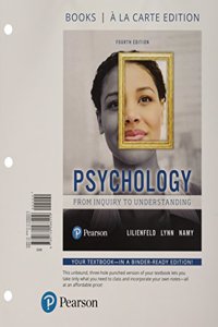 Psychology: From Inquiry to Understanding, Books a la Carte Edition Plus Mylab Psychology with Etext -- Access Card Package