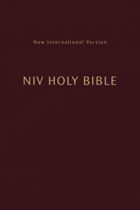 Niv, Holy Bible, Compact, Paperback, Burgundy, Comfort Print