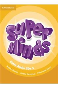 Super Minds Level 5 Class CDs (4)