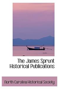 The James Sprunt Historical Publications